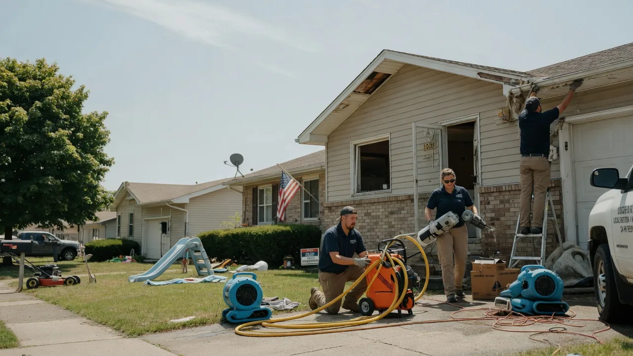 Water Damage Restoration in Sadorus, IL near me
